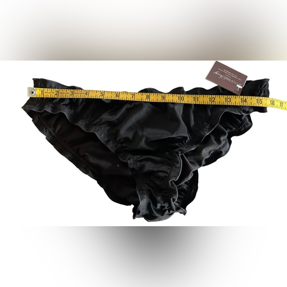 SMART & SEXY low rise black very cheeky bikini bottom size XL NWT - Picture 3 of 5